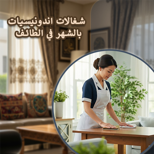 شغالات اندونيسيات بالشهر في الطائف