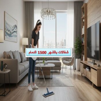 شغالات بالشهر 1500 الدمام