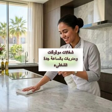 شغالات بالساعة جدة الشاطرء
