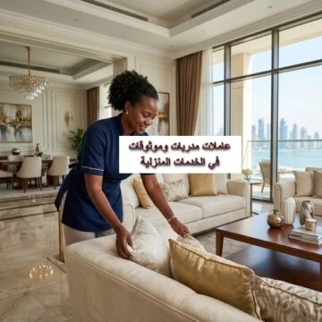 عاملات بالساعة في حي الروضة